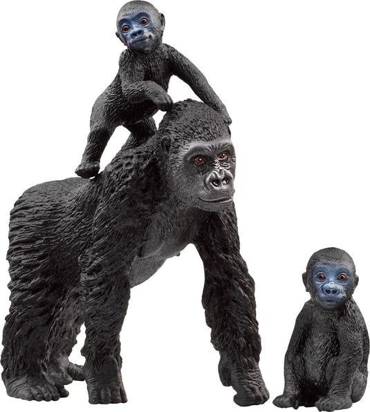Schleich wildlife gorilla familie 42601