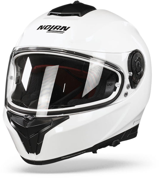 Nolan n80-8 special n-com 15 pure white xl