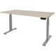 Bureau dextro plus lindberg eiken 25mm aluminium 200 x 80 cm