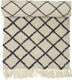 Bloomingville - warda vloerkleed - beige - wol