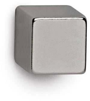 Maul magneet kubus 4 stuks 3,8 kg staal metaal neodymium 1 x 1 x 1 cm zilver