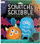 Ooly - scratch and scribble scratch art kit - monster pals - kras kunst kit met 4 geïllustreerde kraskaarten - perfect formaat om in te lijsten of mee te spelen - bevat alles wat je nodig hebt om meteen aan de slag te gaan - geschikt vanaf 6 jaar