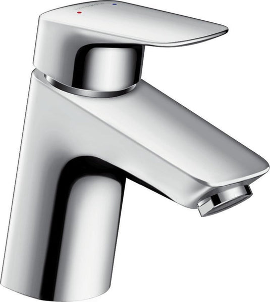 Hansgrohe logis ééngreeps wastafelmengkraan 70 met wastegarnituur - chroom - voorsprong uitloop 107 mm