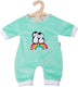 Heless poppen romper fluffy pinguin, 28-35 cm