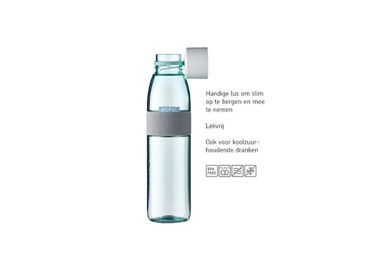 Mepal waterfles ellipse 500ml nordic sage
