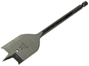 Mack 1018257 - platte houtboor 36mm | 2 stuks