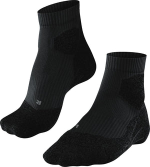 Falke ru trail anti-blaar functioneel materiaal hardloopsokken heren zwart - maat 46-48