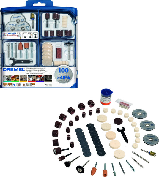 Dremel grs 723 accessoireset 100dlg