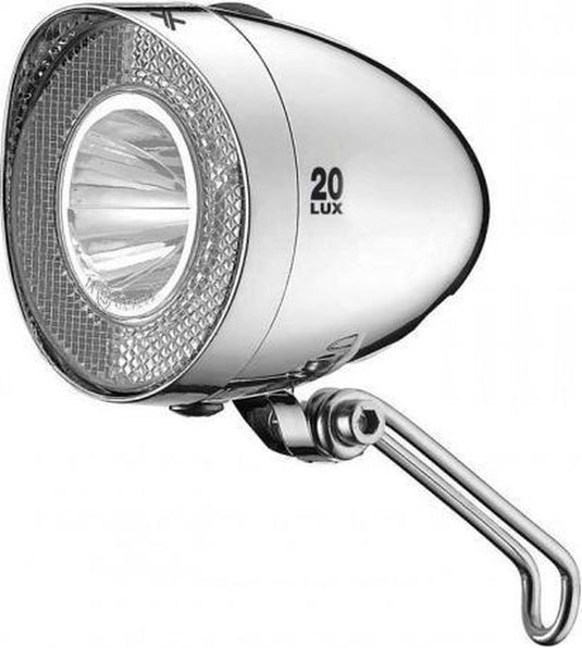 Xlc retro cl-f20 koplamp fiets – led – inlcusief batterijen – 20 lux