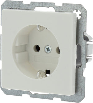 Berker q1 inbouw wandcontactdoos (wcd) ra 1-voudig polar wit