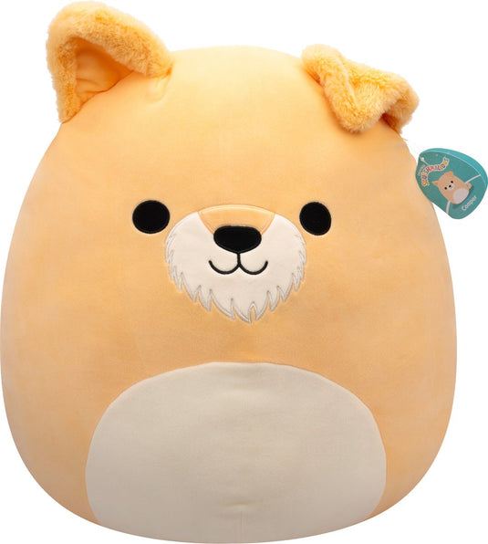 Squishmallows - cooper - tan dog w white belly 50cm pluche