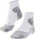 Falke ru trail anti-blaar functioneel materiaal hardloopsokken heren wit - maat 42-43