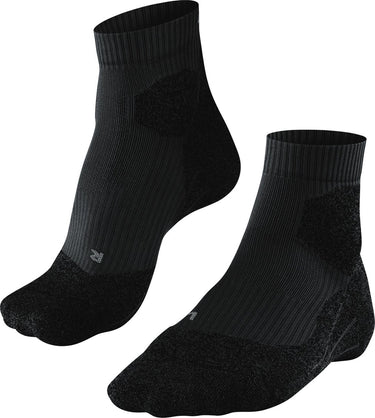 Falke ru trail anti-blaar functioneel materiaal hardloopsokken heren zwart - maat 46-48