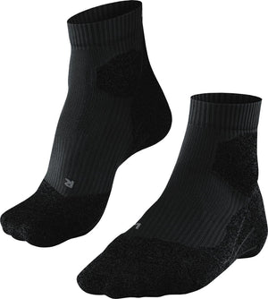 Falke ru trail anti-blaar functioneel materiaal hardloopsokken dames zwart - maat 39-40