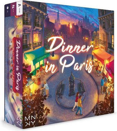 Mnky entertainment dinner in paris - bordspel. 10+