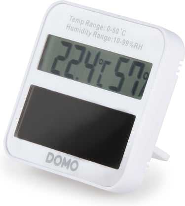 Domo do3101 hygrometer - weerstation - luchtvochtigheidsmeter - thermometer voor binnen - wit