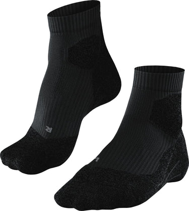 Falke ru trail anti-blaar functioneel materiaal hardloopsokken dames zwart - maat 41-42