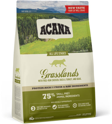 Acana cat grasslands lam eend witvis - kattenvoer - 1.8 kg