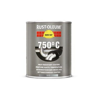 Rust-oleum hittebestendig zwart 0.75ltr