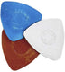 Creativ company kleermakerskrijt - kleermakerspotlood - tijdelijk markeren kleren - blauw, rood, wit, - 5,5 cm - 3 stuks