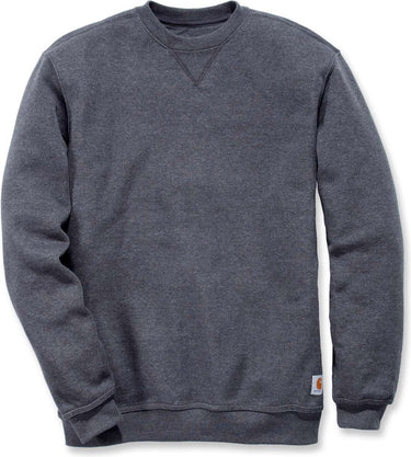Carhartt k124 midweight crewneck sweatshirt - original fit - carbon heather - l (valt als maat xl)