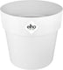 Elho b.for original rond 30 - bloempot voor binnen - 100% gerecycled plastic - ø 29.5 x h 27.3 cm - wit