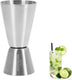 Westmark barmaatje, jigger voor cocktails, 2 4 cl, roestvrij staal, zilver, 62772260