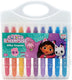 Dreamworks gabby’s dollhouse gabby's dollhouse - silky gel krijtjes - 9 kleuren - tekenen - kleuren