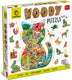Ludattica houten puzzel - huisdieren.