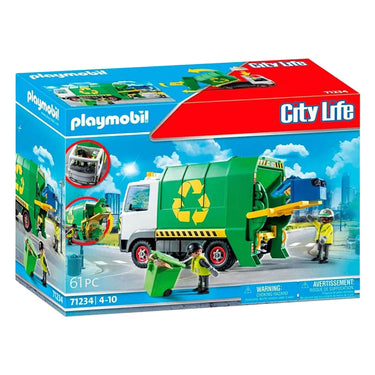 Playmobil city life recycling vuilniswagen - 71235