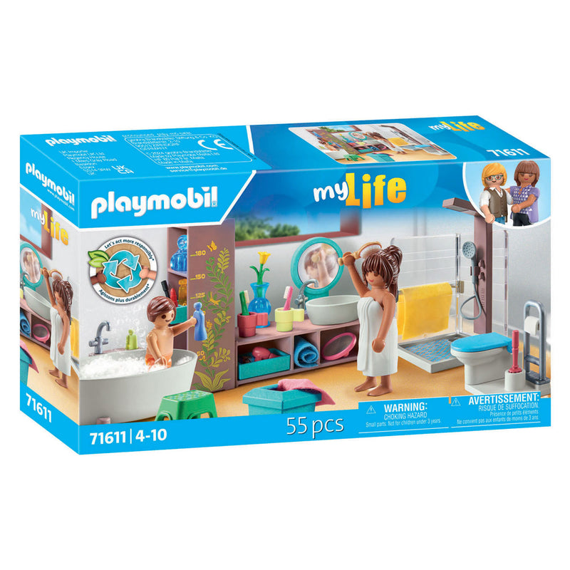 Afbeelding laden in galerijviewer, Playmobil my life badkamer - 71612
