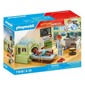 Playmobil action heroes mri met patient - 71619