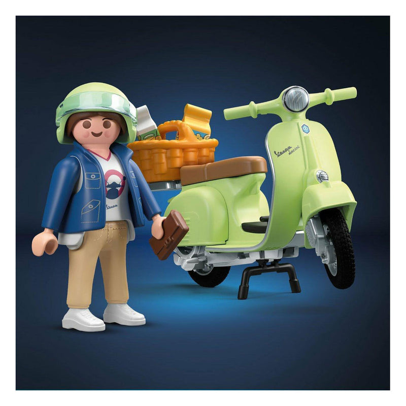 Afbeelding laden in galerijviewer, Playmobil 1969 vespa 150 sprint veloce groen - 71622
