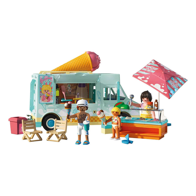 Chargez l'image dans la visionneuse de la galerie, Playmobil my life ijscowagen met surfshop - 71905
