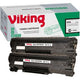 Tonercartridge viking compatibel hp cf283ad zwart 2 stuks