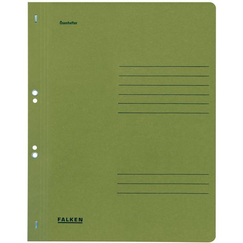 Bijlagen-map falken groen a4, 250 gram