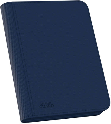 Ultimate guard zipfolio 160 8-pocket xenoskin - blue