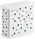 Wesco wasmand duo 2 met inzet | 64 liter | duo wasbox (2x32 liter) | metaal - mat wit | waskorf