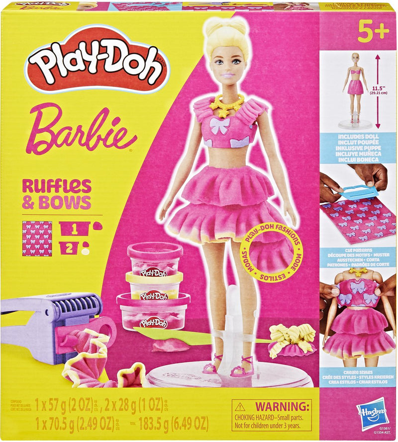 ギャラリービューアに画像をロードする, Play-doh barbie ruches en strikken - boetseerklei
