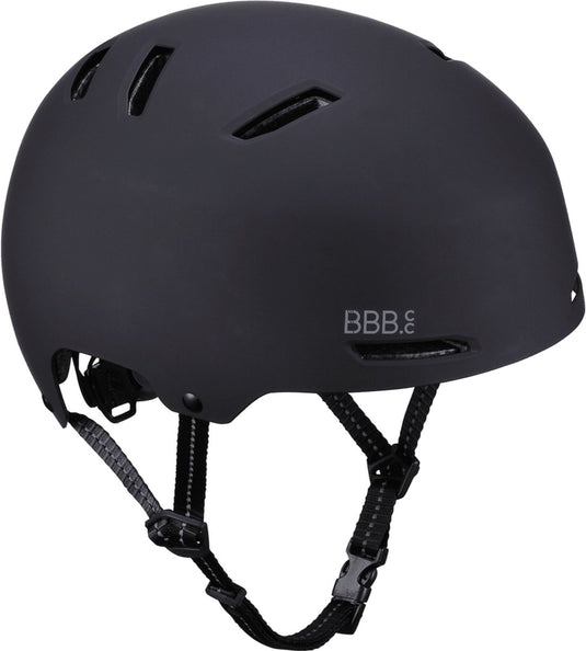 Bbb cycling wave kinderhelm fiets - 8 tot 12+ jaar - lichtgewicht - verstelbaar - wasbare padding - fietshelm meisjes en jongens - fietshelm kinderen volwassenen - mat zwart - medium: 56-58 cm - bhe-150