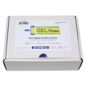 Gel press • drukplaat 5x7'' 6 pack