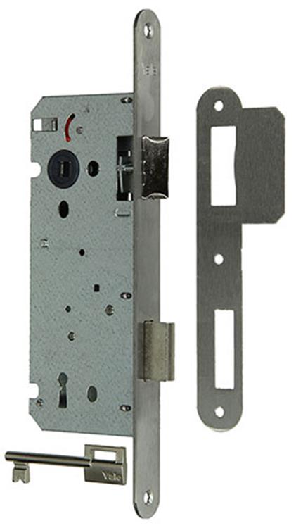 Laden Sie das Bild in Galerie -Viewer, Yale 1019044 - 1 dubbel insteekslot l r inox a1353-27 50mm | 1 stuks
