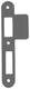 Yale 1019057 - 1 vlakke sluitplaat ser.56 l r | 3 stuks