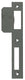 Yale 1019081 - 1 vlakke sluitplaat serie 57 08 links | 5 stuks