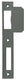 Yale 1019082 - 1 vlakke sluitplaat serie 57 08 rechts | 5 stuks