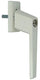 Yale 1019088 - 1 raamkruk met cilinderslot, wit | 2 stuks