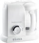 Béaba babycook solo® - foodprocessor - 4-in-1 stoomkoker blender - babyvoeding bereider - 1100 ml kom - wit zilver