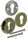 Yale 1019118 - veiligheidrozet inox ø55mm | 2 stuks