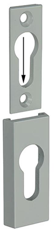 Afbeelding laden in galerijviewer, Yale 1019119 - 1 beveiliging profielcil.pz 9mm alu-wit | 3 stuks
