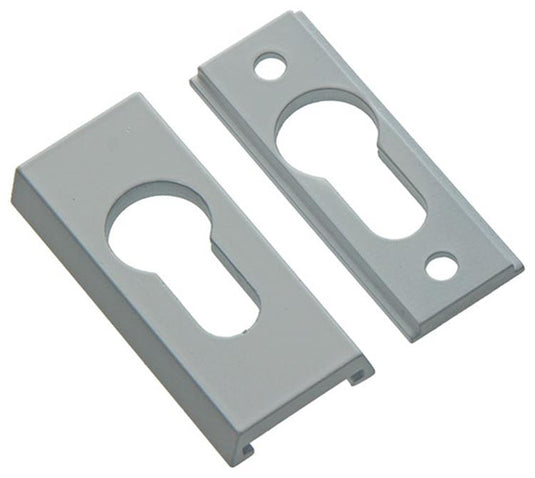 Yale 1019119 - 1 beveiliging profielcil.pz 9mm alu-wit | 2 stuks